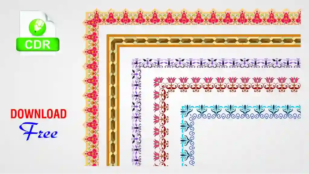 Abstract Border Design CDR File Free Download 1 Abstract Border Design CDR File Free Download