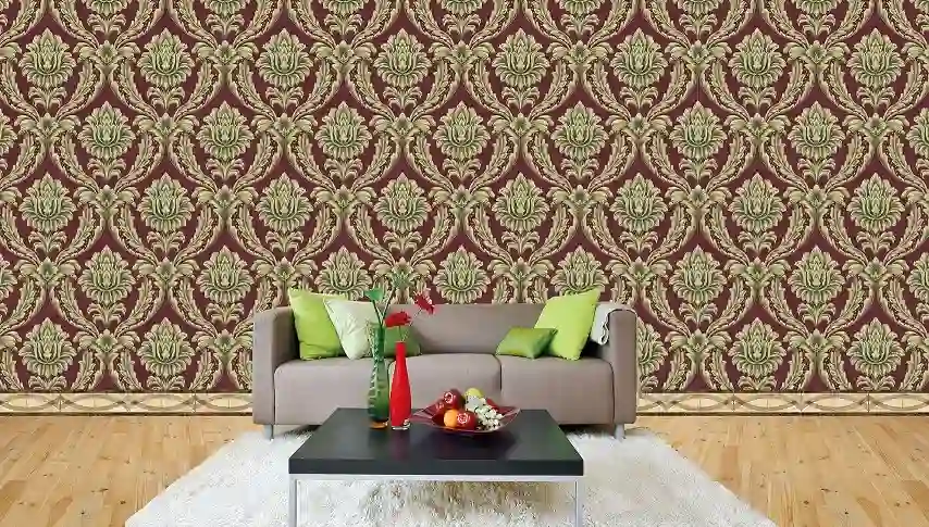Classic Damask Seamless Pattern Wall Wallpaper Free Download 1 Classic Damask Seamless Pattern Wall Wallpaper Free Download