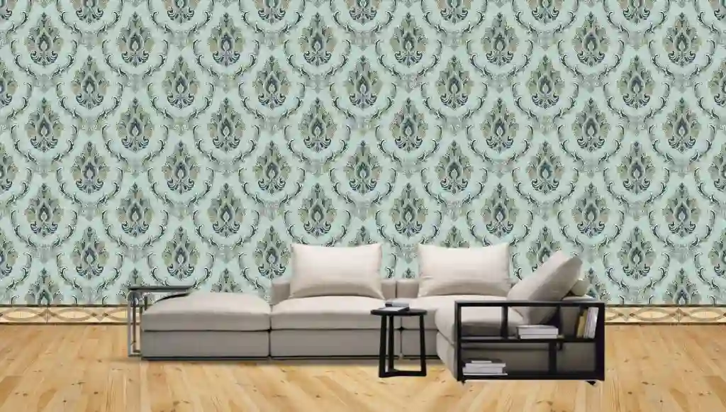 Paisley Style Flower Pattern Wall Wallpaper Free Download 1 Paisley Style Flower Pattern Wall Wallpaper Free Download
