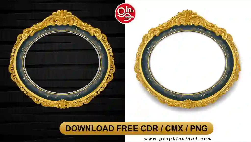 Vintage Gold Picture Frame - Islamic Vector Shape Free Download 1 Vintage Gold Picture Frame - Islamic Vector Shape Free Download