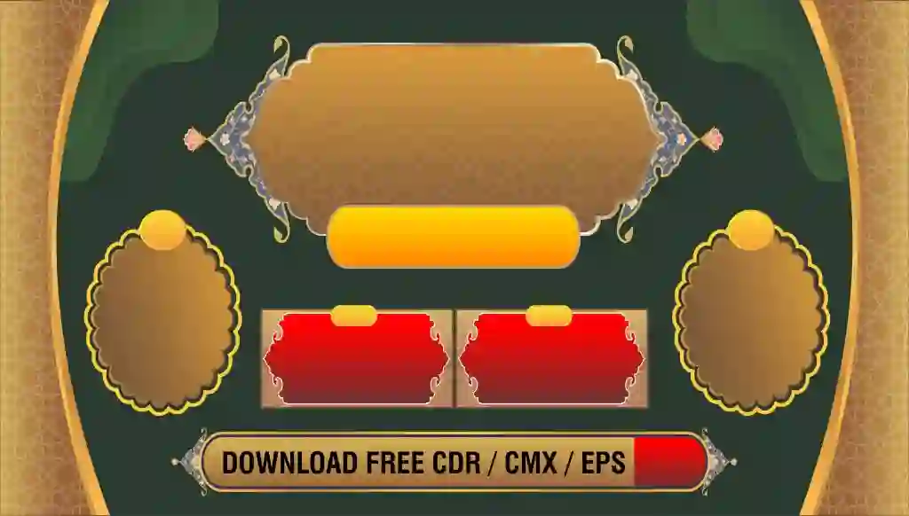 Islamic Banner Design with CDR, CMX, EPS File Free Download 1 Arabic urdu banner design