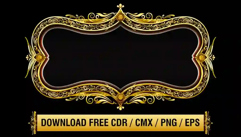 Gold Frame Border with Thai Art Pattern Vector Free Download 1 Gold Frame Border with Thai Art Pattern Vector Free Download
