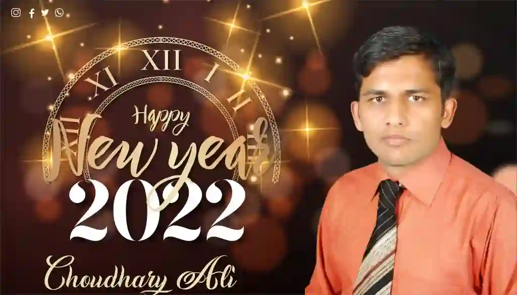 Happy New Year 2022 Poster with Vector File 1 Happy New Year 2022 Poster with Vector File