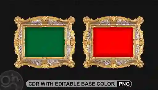 Home 22 Golden Elegant Vintage Frame Baroque Free Downloads