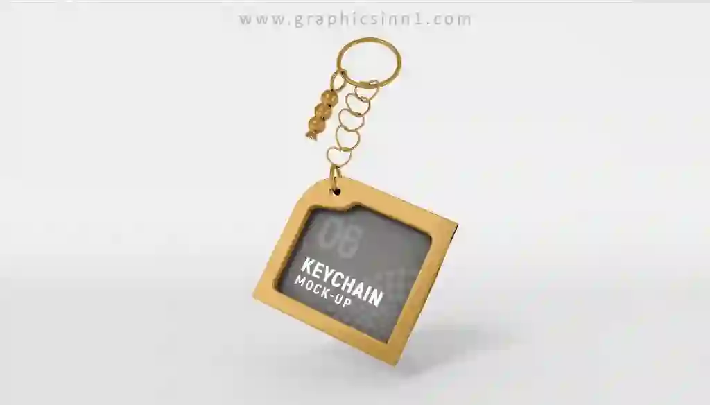 Rectangular Metal Key chain Mockup Free Download 1 Rectangular Metal Key Chain Mockup Free Download graphic inn