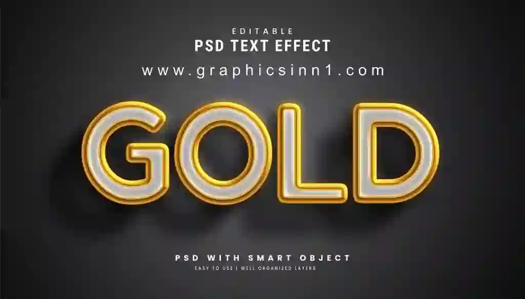 3D Premium Text Effect PSD File Free Download 1 3D Premium Text Effect PSD File Free Download