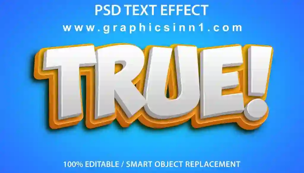 3D True Editable Text Effect Free Download 1 3D True Editable Text Effect Free Download