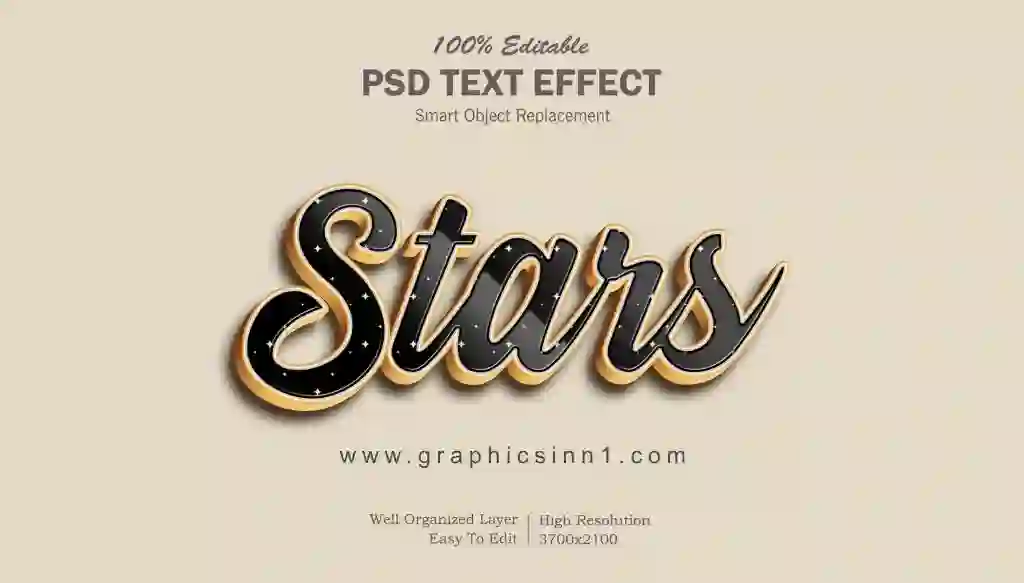 Stars Stylish Psd Editable Text Effect Free Download 1 Stars Stylish Psd Editable Text Effect Free Download