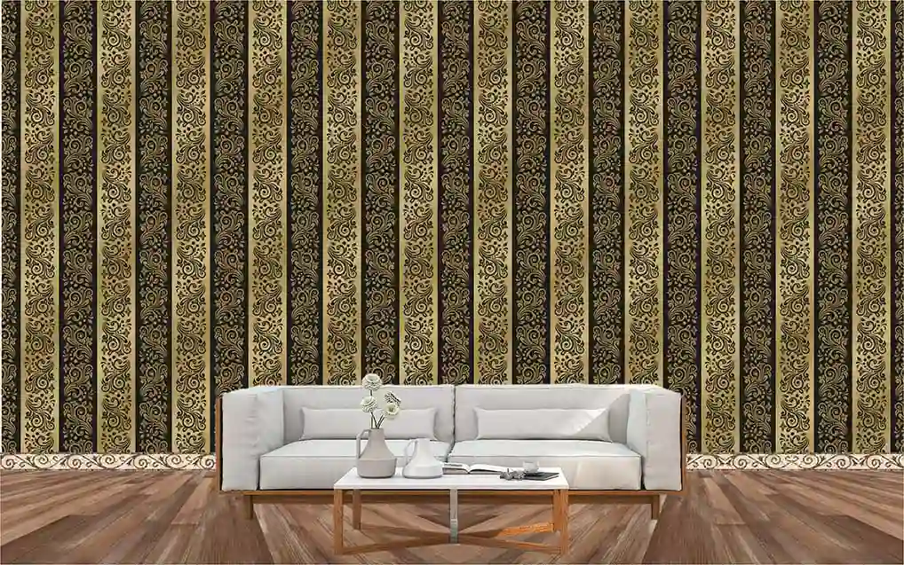 Home 17 Floral 3D Palling PVC Flex Wallpapers Free Download