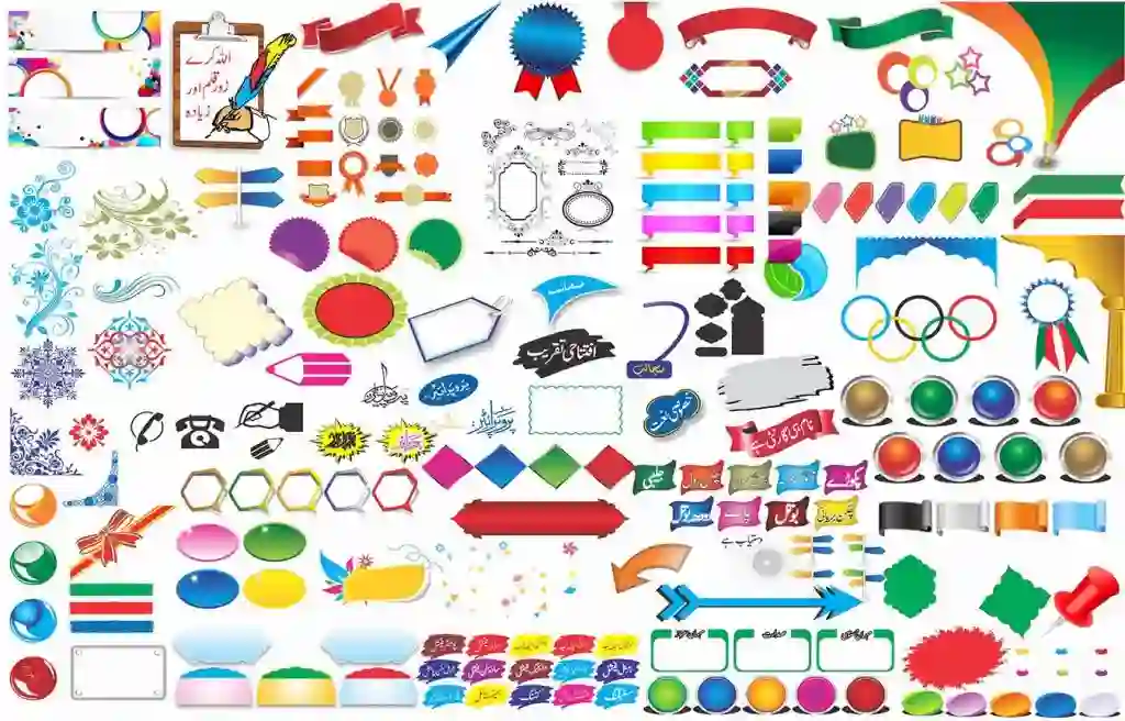3D Vector Shapes Set - Ribbon Set CDR CMX Free Download 1 3D Vector Shapes Set - Ribbon Set CDR CMX Free Download