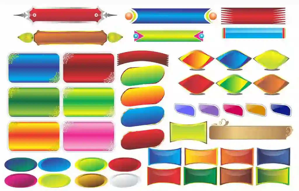 Vector Shapes Set in Different Styles CDR CMX Free Download 1 Vector Shapes Set in Different Styles CDR CMX Free Download