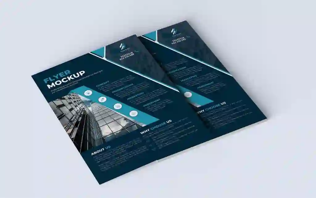 Premium Flyer PSD Mockup Design Free Download 1 Premium Flyer PSD Mockup Design Free Download