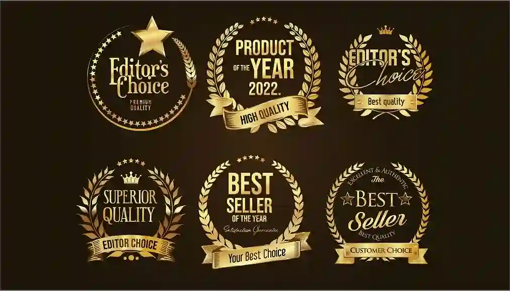 Home 33 Golden Badges Collection Best Seller High Quality Products
