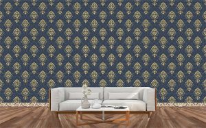 Classical Seamless Pattern Royal Texture Wallpaper