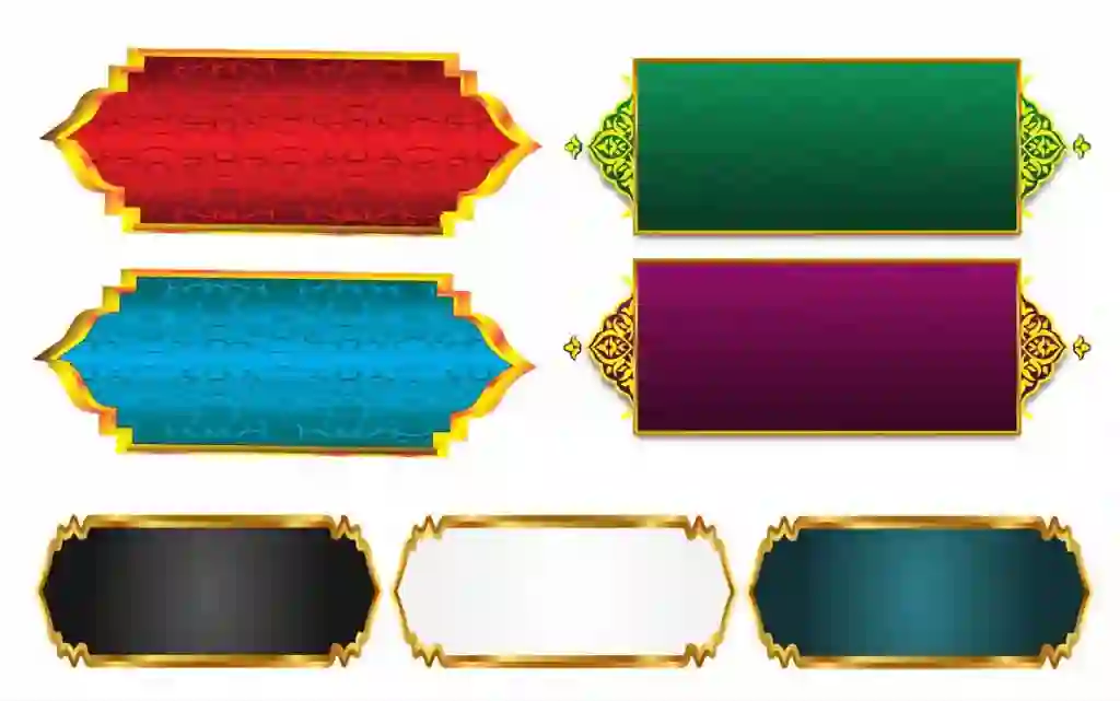 3D Golden Frames Shapes PNG Free Download 1 3D Golden Frames Shapes PNG Free Download