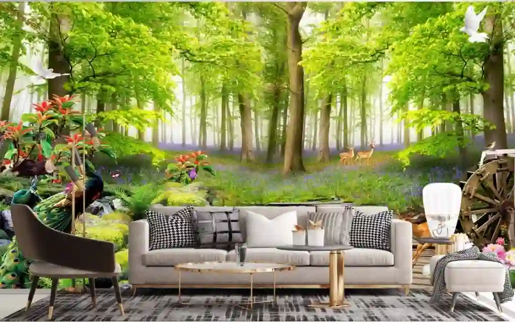 3D Nature Forest and Animals Wallpaper Free Download 1 3D Nature Forest and Animals Wallpaper Free Download