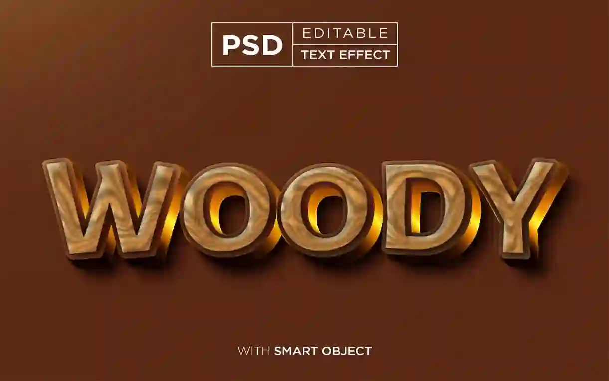 Home 26 3d Woody Text Effect Texture Mockup Free Download