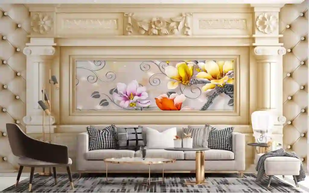 3d Armchair Classic Interior Flex Wallpaper Free Download 1 3d Armchair Classic Interior Flex Wallpaper Free Download