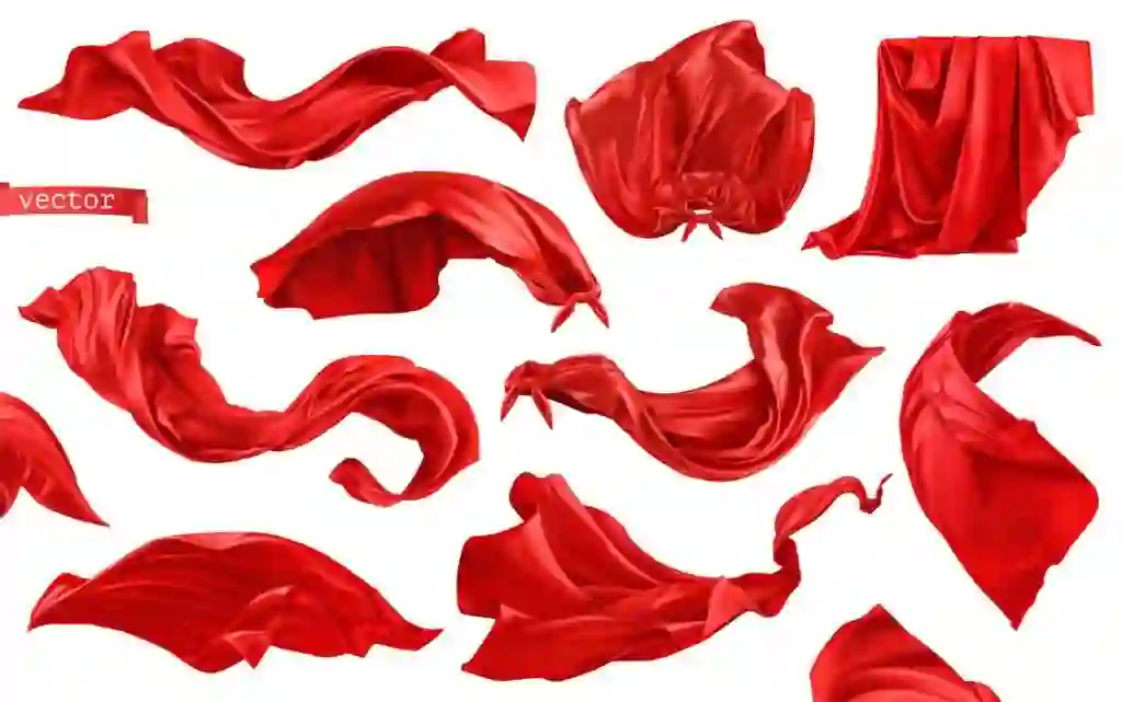 Red Curtain - Red Wavy Cloth PNG Free Download 1 Red Curtain - Red Wavy Cloth PNG Free Download