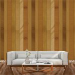 3D Wooden Palling Flex Wall Decor wallpaper Free Download