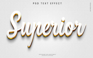 3D Premium Luxury Golden Text Effect PSD Mockup Free Download.