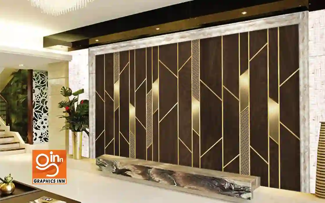 3D Mural Wooden interior Home Decor Wallpaper 3 3D Mural Wooden interior Home Decor Wallpaper