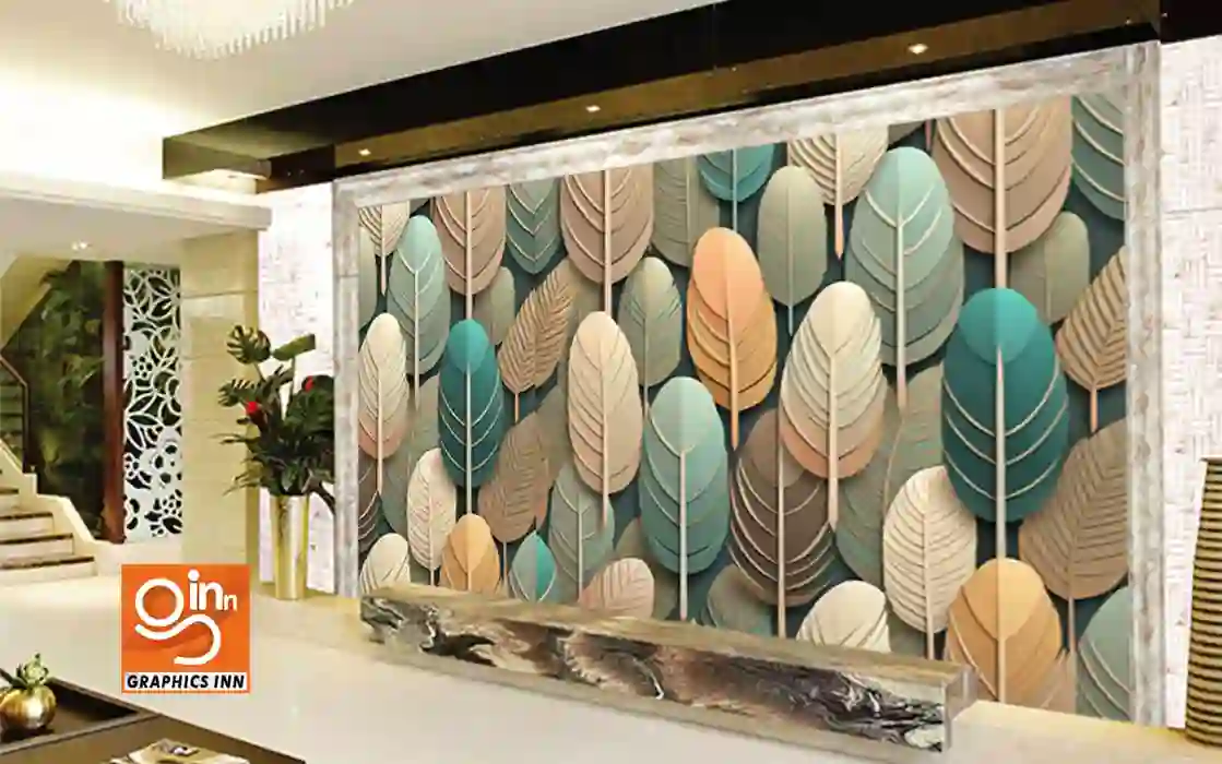3D Leaves Pattern Devor Wallpaper Free Download 3 3D Leaves Pattern Devor Wallpaper Free Download