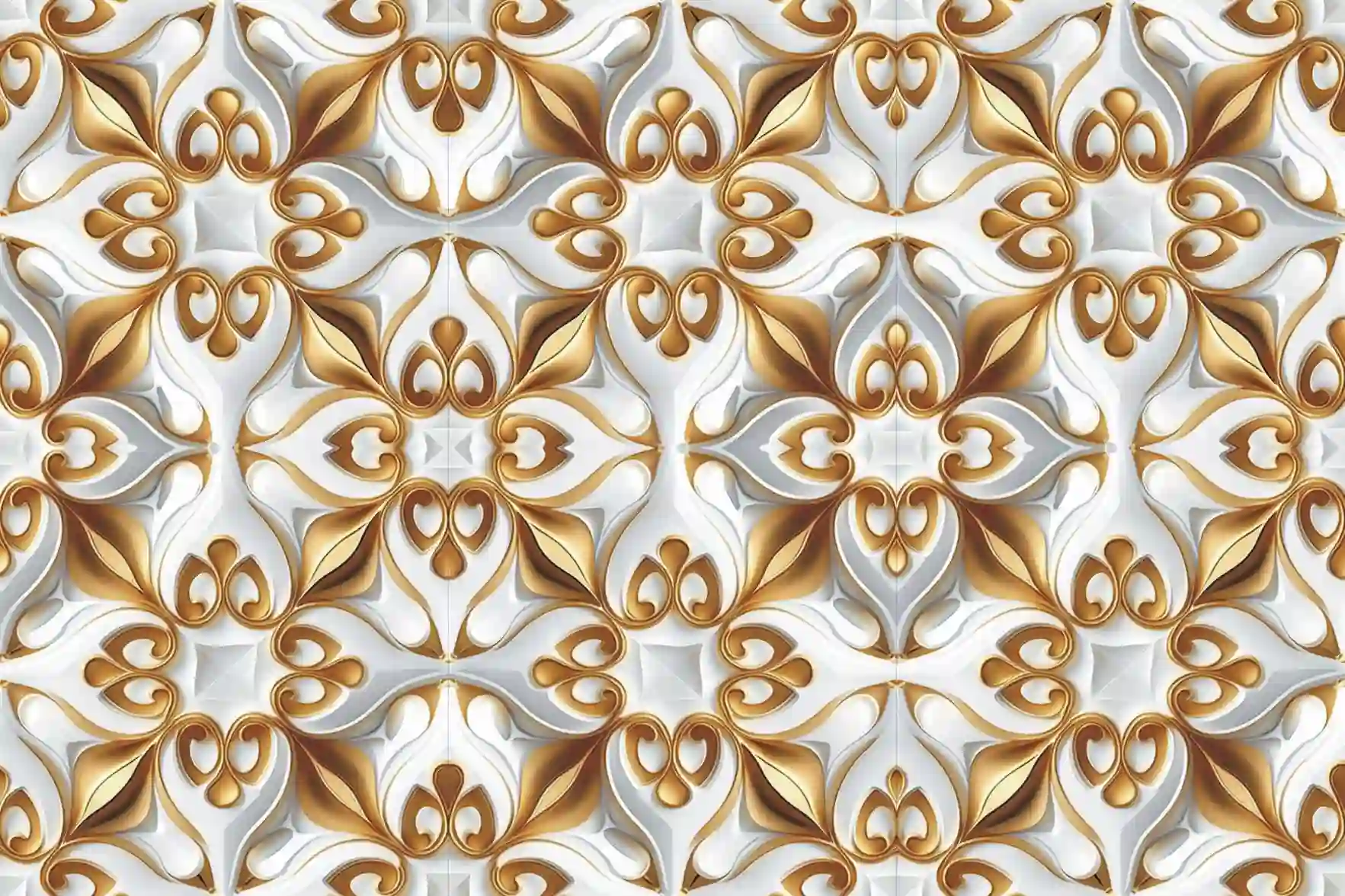 Home 22 3d-pattern-with-gold-white-colors 01