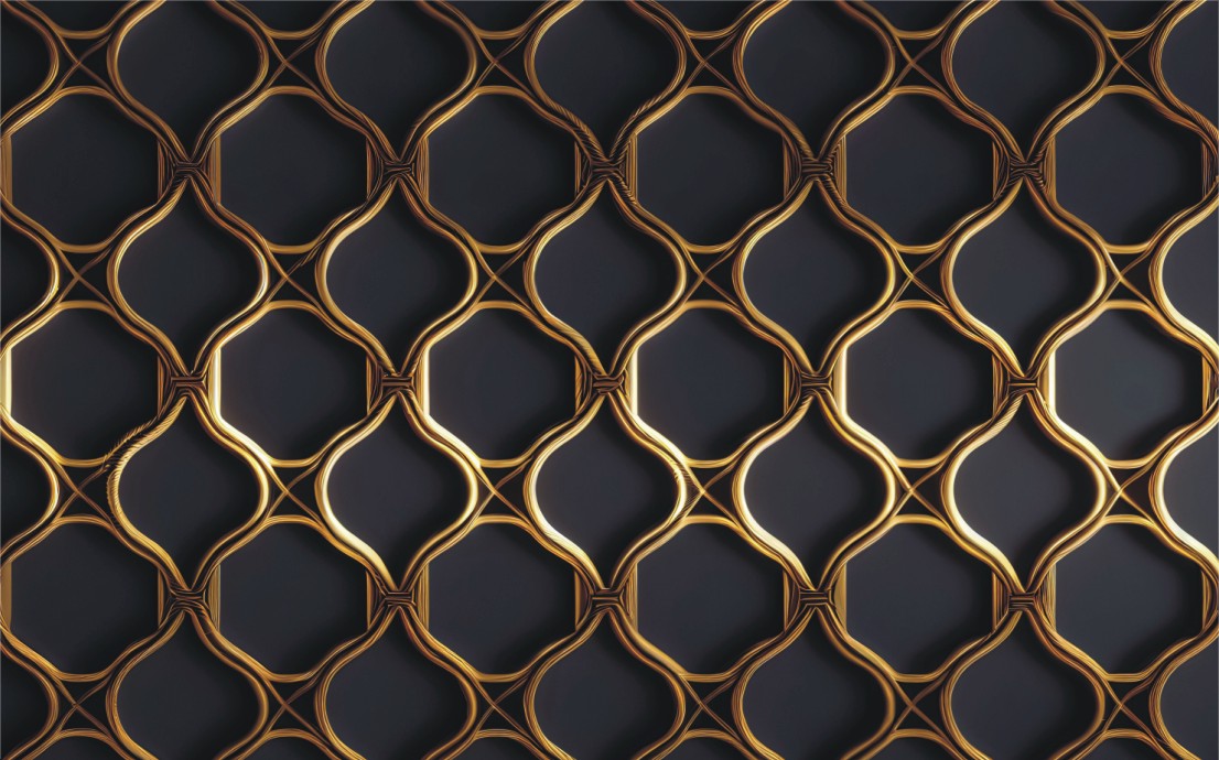 Black Luxury Gold Metallic Background