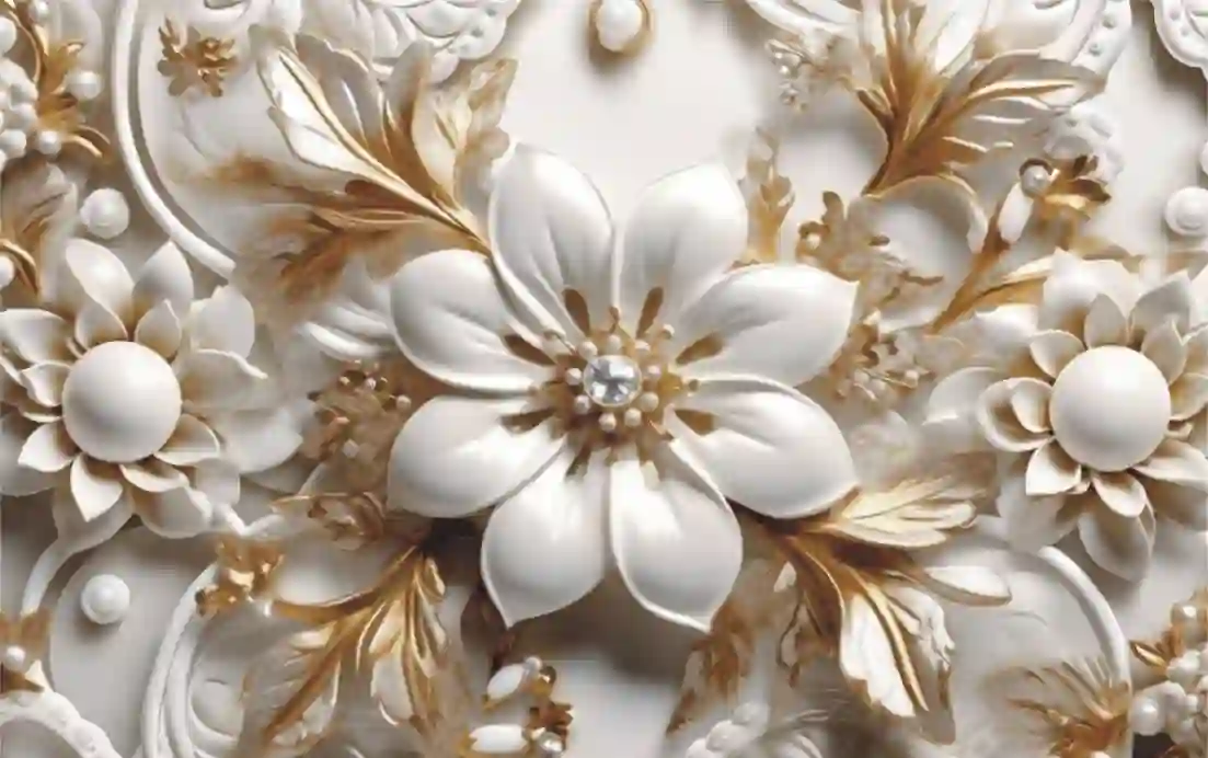 Close up Tile with Flower Design it Free Download 1 Close up Tile with Flower Design it Free Download