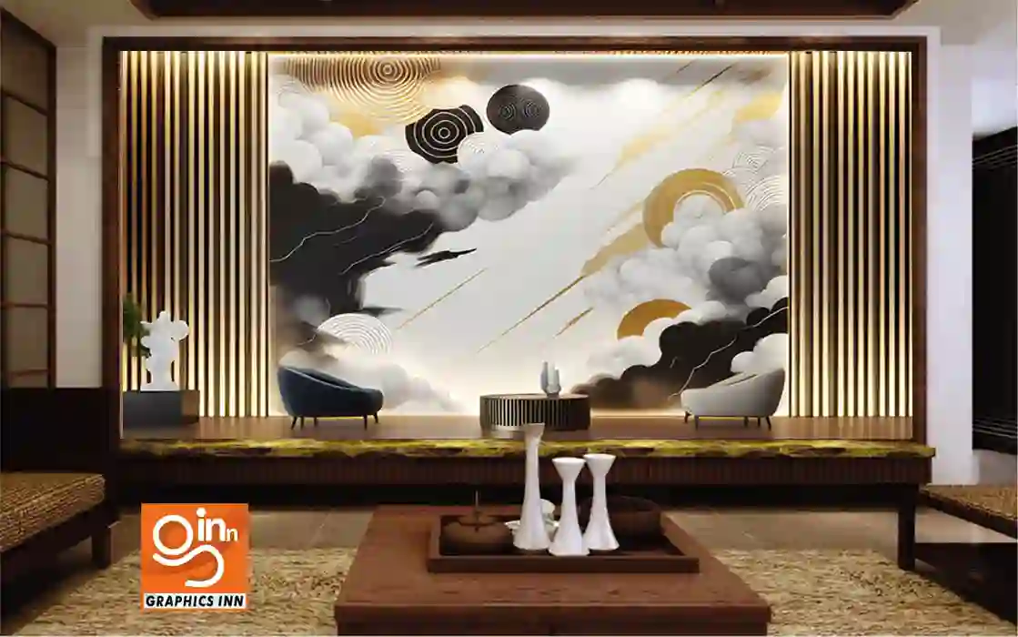 3D Luxury Classic Interior Palling Wallpaper - Wooden Palling 1 3D Luxury Classic Interior Palling Wallpaper - Wooden Palling