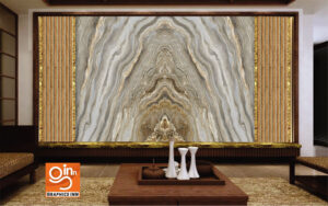 3D Luxury Stone Pattern Palling Wallpaper - Decor Palling