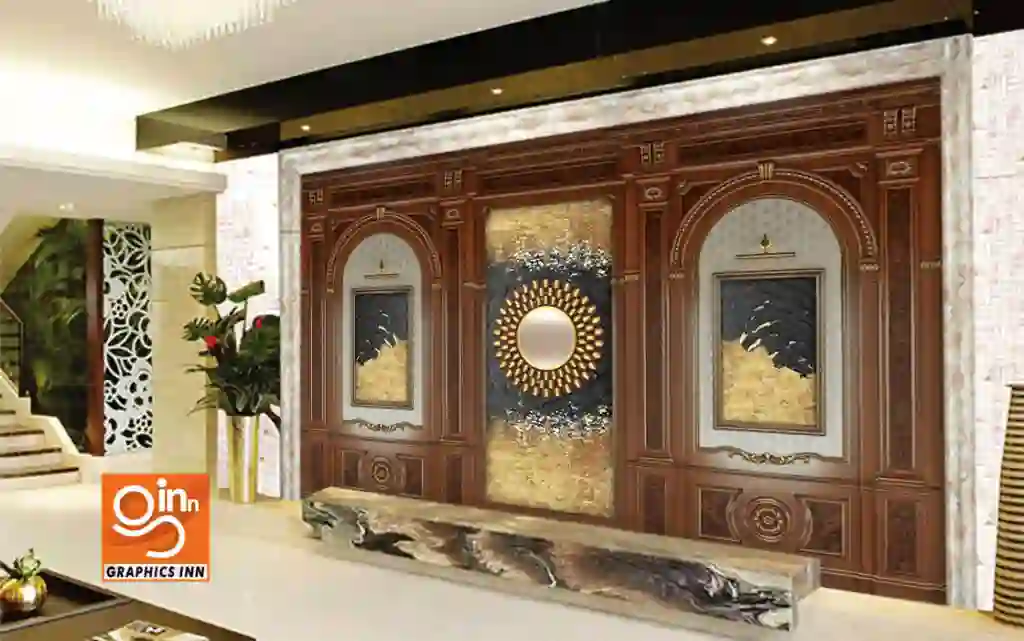 3D Classic Wooden Wall Decor Wallpaper - Interior Decor Wallpaper 2 3D Classic Wooden Wall Decor Wallpaper - Interior Decor Wallpaper