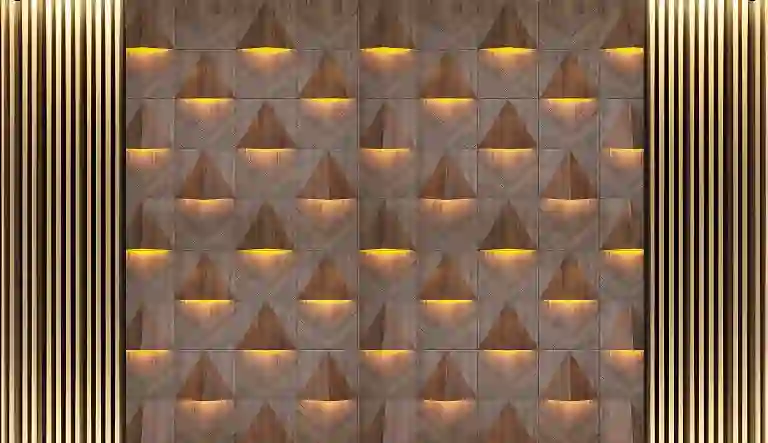 3D Luxury Wooden Pattern Palling Wallpaper - Decor Palling 3 3D Luxury Wooden Pattern Palling Wallpaper - Decor Palling