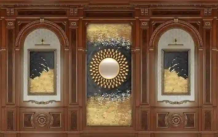3D Classic Wooden Wall Decor Wallpaper - Interior Decor Wallpaper 3 3D Classic Wooden Wall Decor Wallpaper - Interior Decor Wallpaper