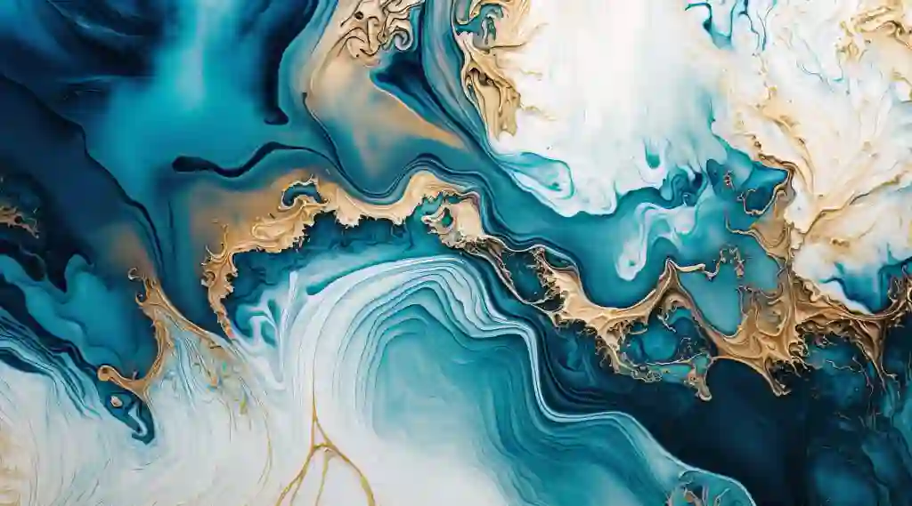 3D Wallpaper Blue Textured Painting with Golden Details Abstract Marble Swirl 3 3D Wallpaper Blue Textured Painting with Golden Details Abstract Marble Swirl
