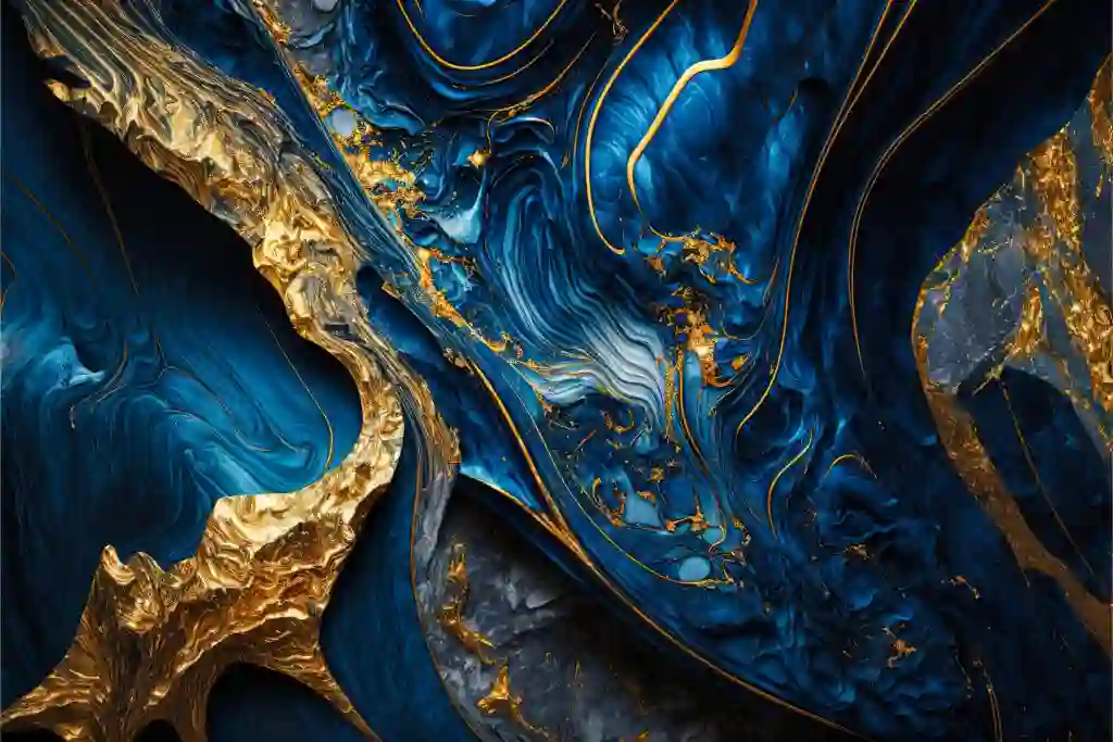 3D Wallpaper Colorful Abstract Art Close-Up of Marble, Ink, and Oil Paint 3 3D Wallpaper Colorful Abstract Art Close Up of Marble Ink and Oil Paint