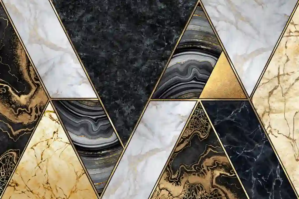 Abstract Marble Mosaic Background Art Deco Wallpaper 3 Abstract Marble Mosaic Background Art Deco Wallpaper