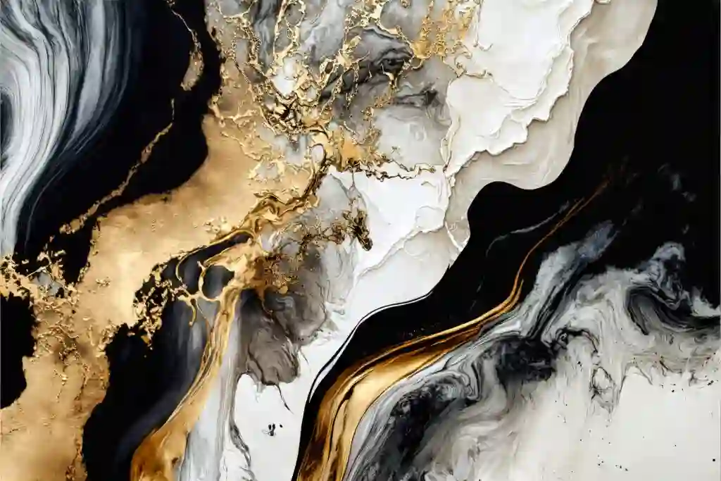 3D Wallpaper Colorful Abstract Painting Background Marble ink 3 AdobeStock 579367292