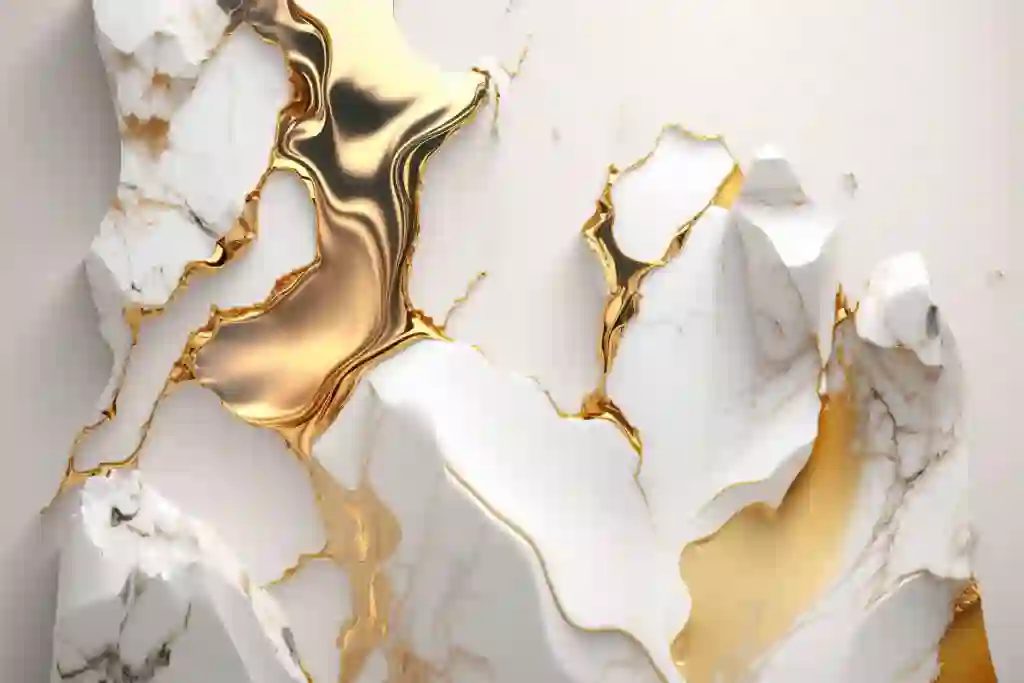 3D Wallpaper White Marble Textured Background Abstract Design 3 AdobeStock 612272478