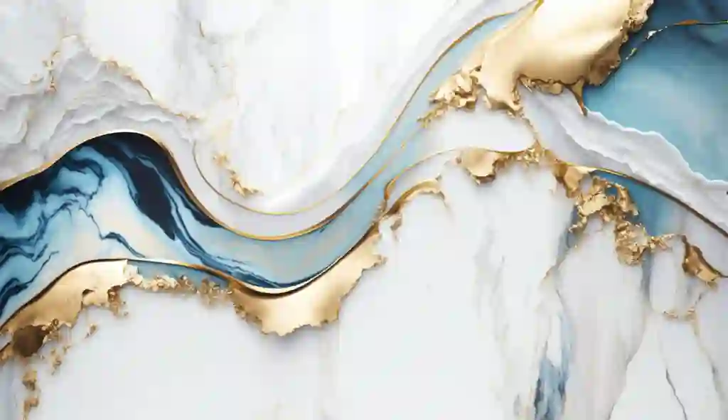Elegant Blue and White Marble Texture Design Wallpaper 3 Elegant Blue and White Marble Texture Design Wallpaper