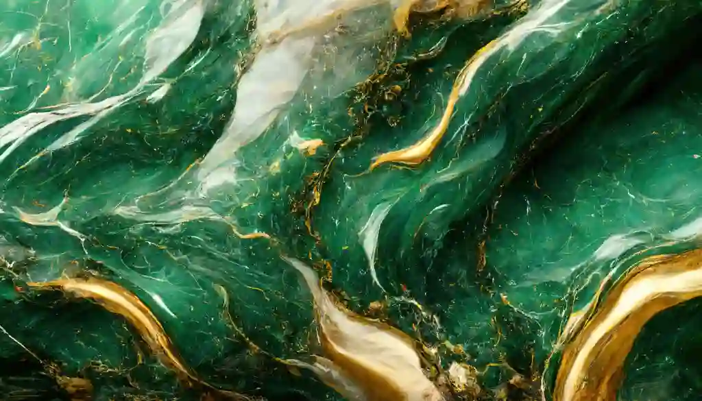 Elegant Green and Gold Abstract Luxury Marble Background in Digital Art 3 Elegant Green and Gold Abstract Luxury Marble Background in Digital Art