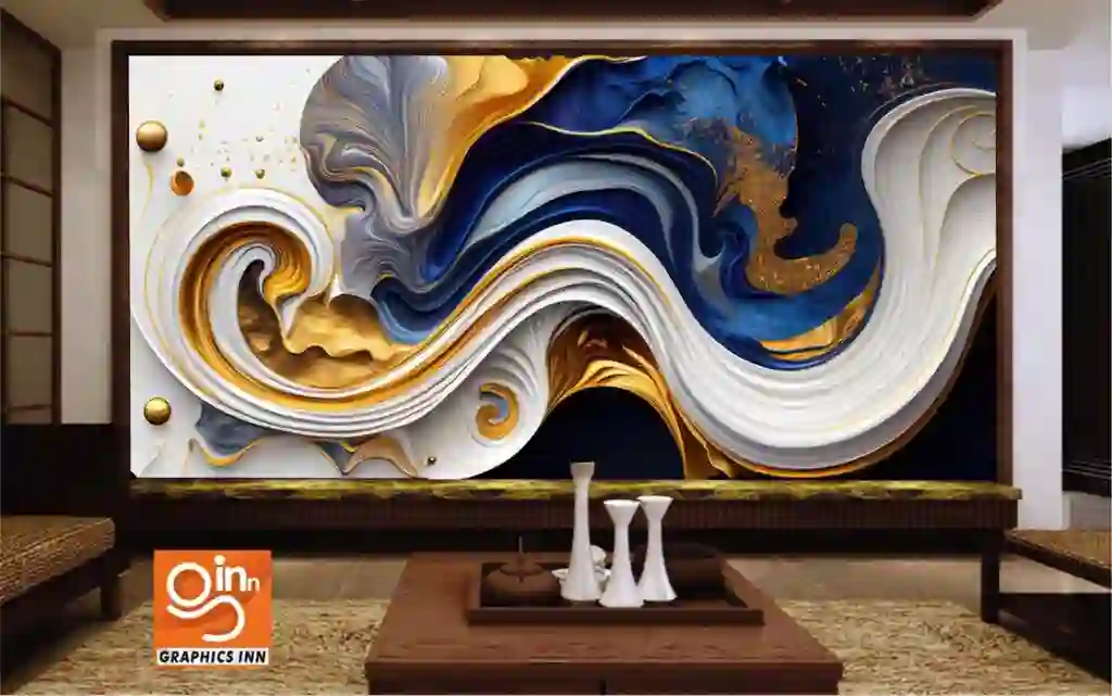 Stunning 3D Wallpapers for Wall Decor Resin Geode and Abstract Art 1 Front 32