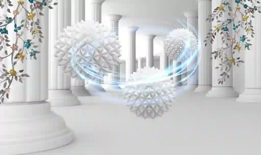3D Background Flying Ball Wallpaper 3 3D Background Flying Ball Wallpaper