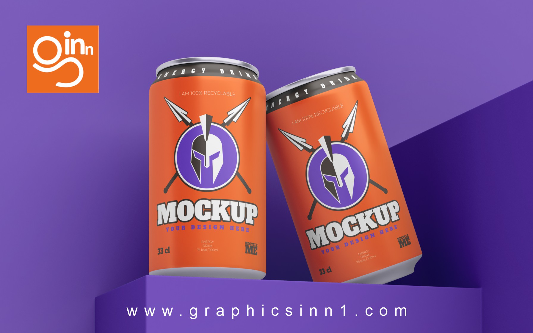 Drink Packaging Mockup