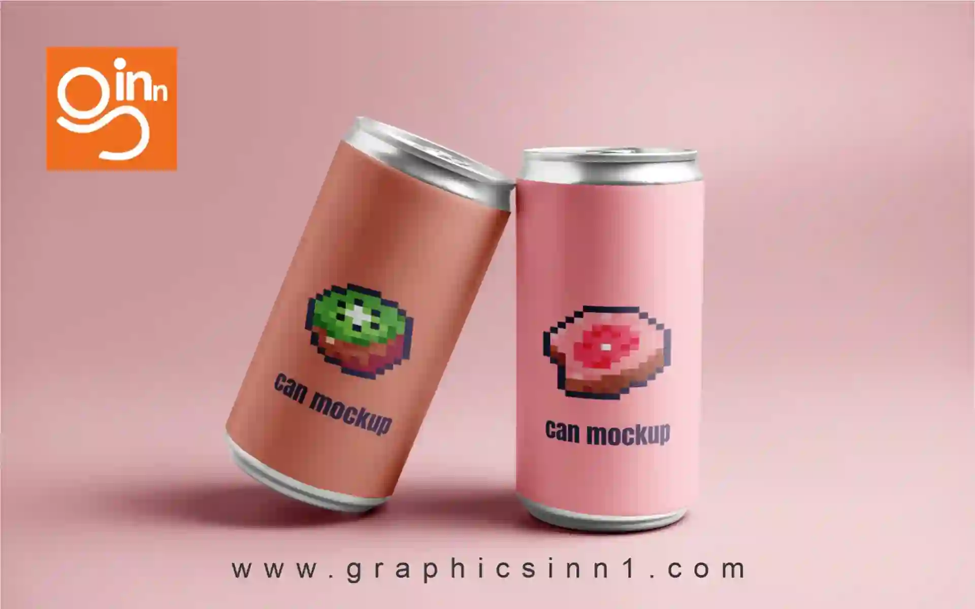 Drinking Packaging Can Mockup 1 Drinking Packaging Can Mockup