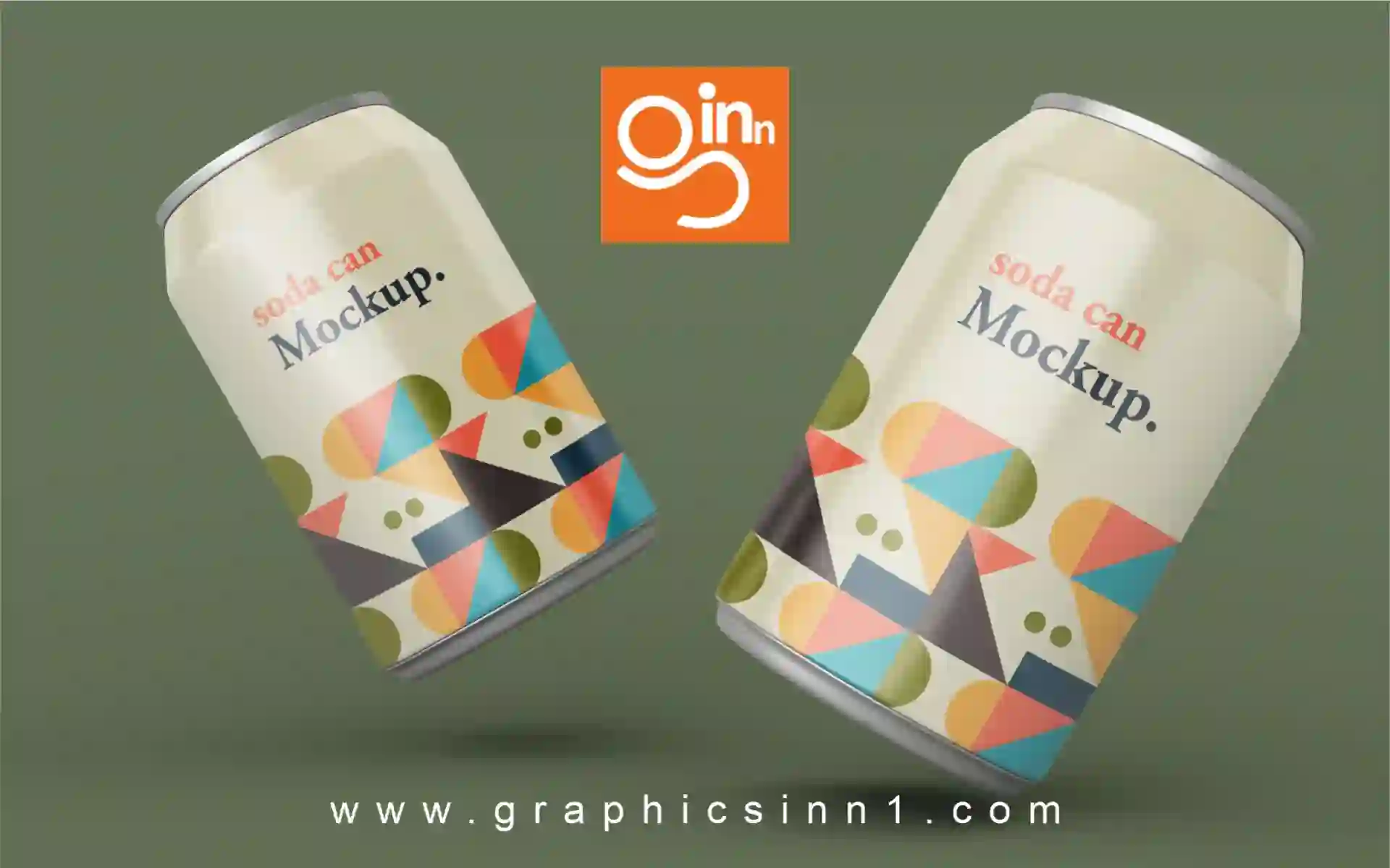 Home 19 Editable Realistic Metal Soda Can Mockup Design Royality Free