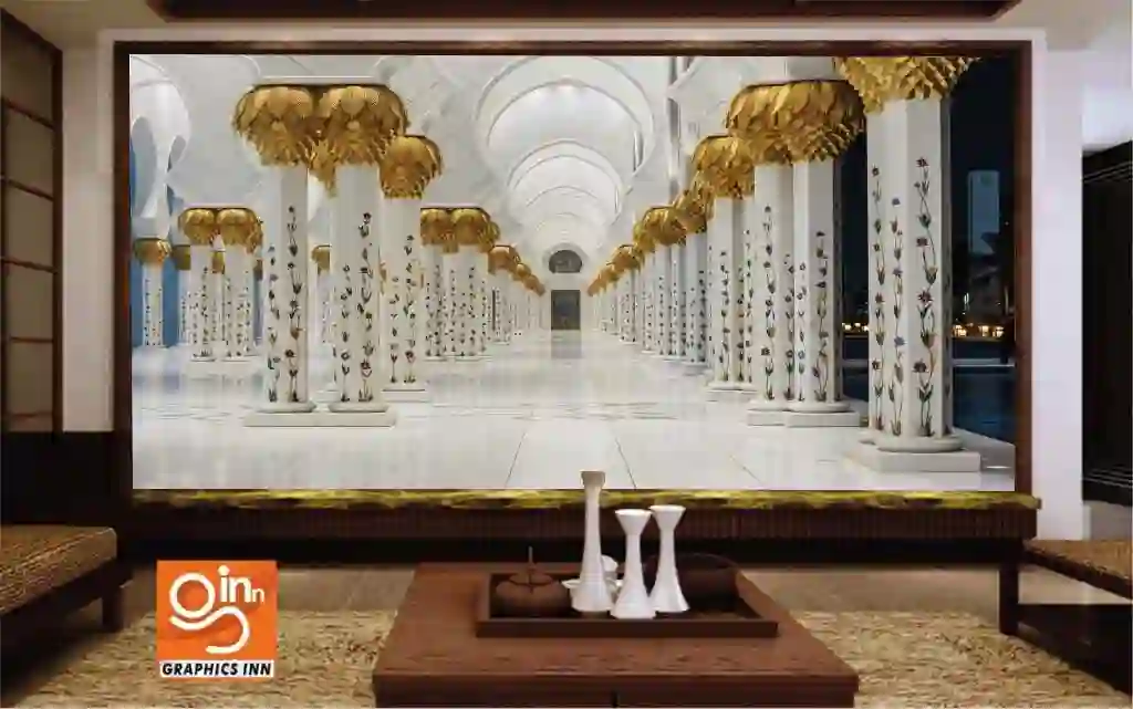 Sheikh Zayed Grand Mosque evening view UNITED ARAB EMIRATES 1 Graphics inn img 17