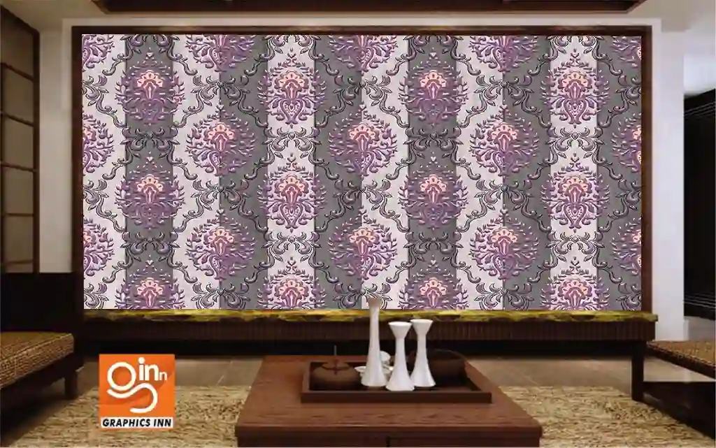 Purple and Grey Damask Wallpaper 1 Graphics inn img 41