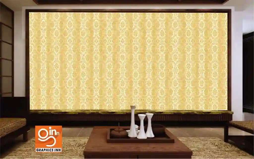 Gold Damask 3D Wallpaper Design 1 Graphics inn img 42